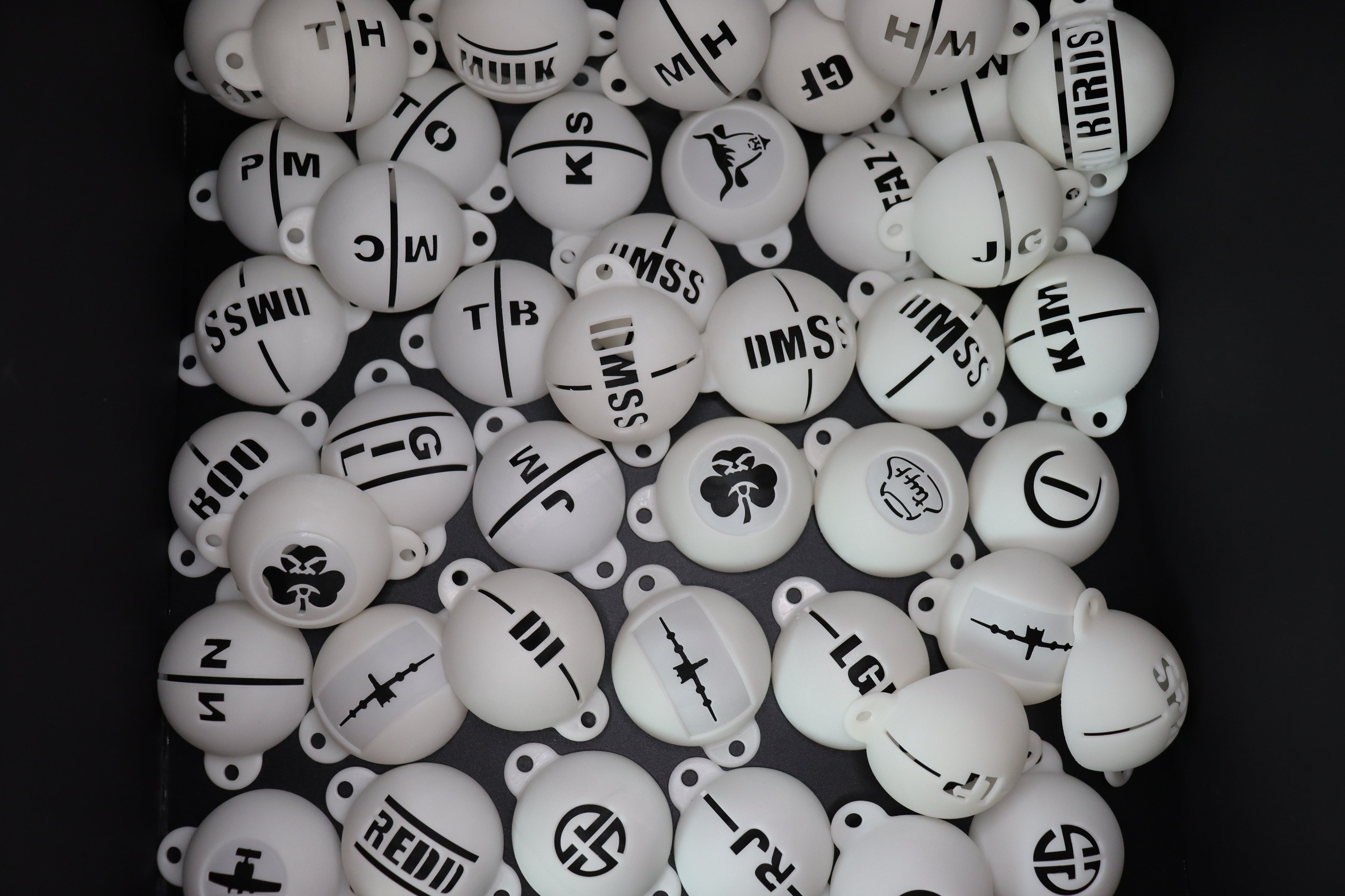 All Golf Ball Stencils - RAD3DPrinting